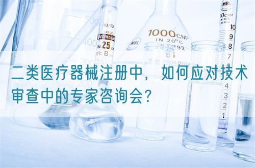 二類醫(yī)療器械注冊(cè)中，如何應(yīng)對(duì)技術(shù)審查中的專家咨詢會(huì)？(圖1)